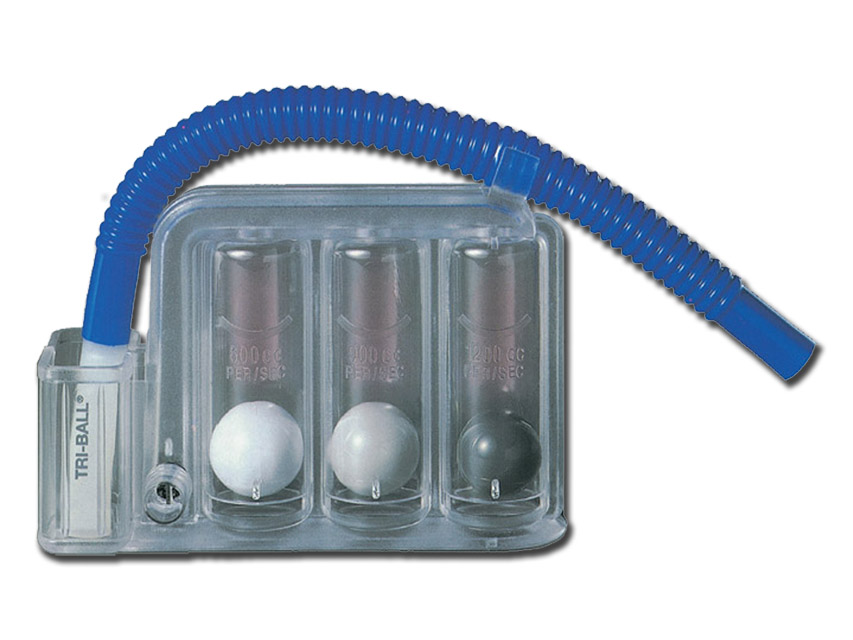 3 ball Deep Breathing Exerciser Lung Deep Breath Trainer Incentive 